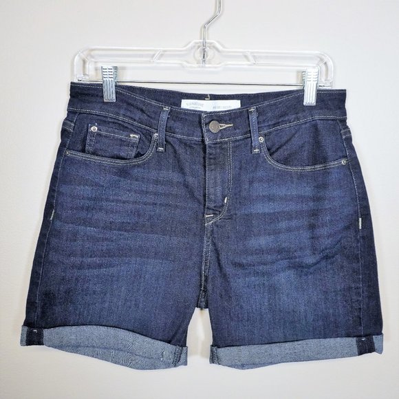 Signature by Levi Strauss Women's Mid-rise Short  Sz 27 - Picture 3 of 8